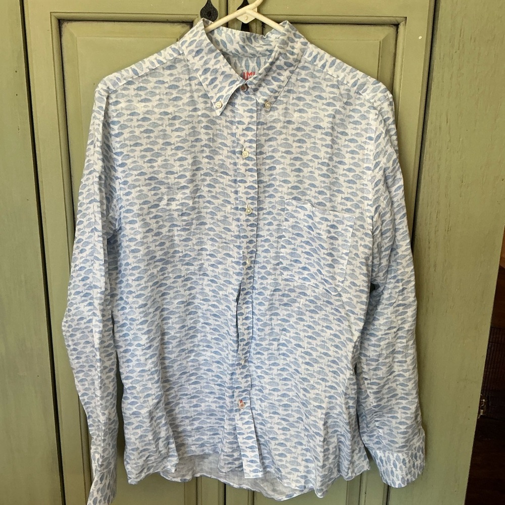 J. McLaughlin linen shirt M